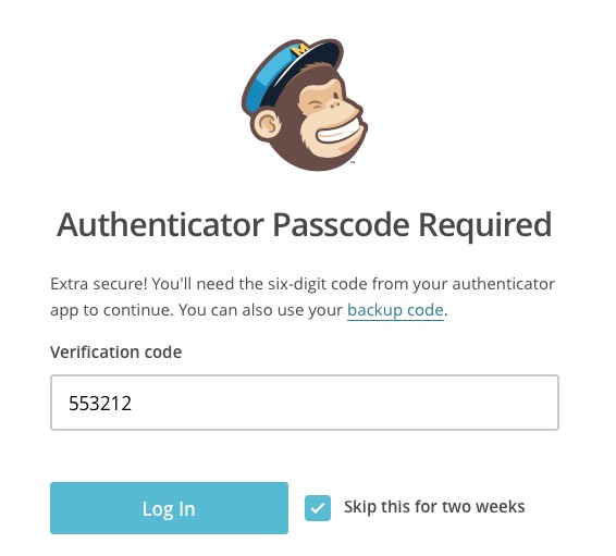 mailchimp-2fa